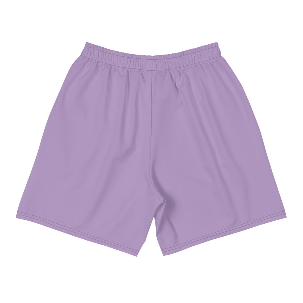 Lilac Old School Men's Athletic Long Shorts